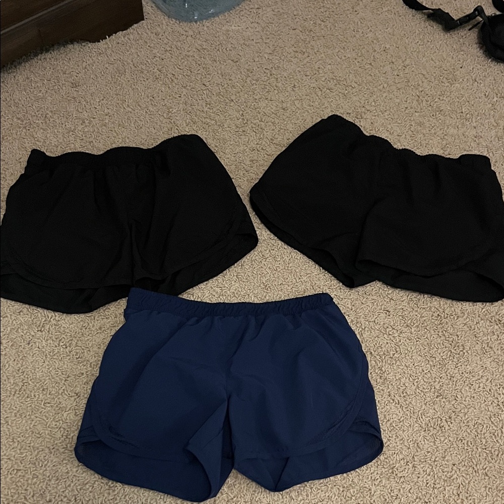 Old Navy active wear kids  Black and Navy Athletic Shorts